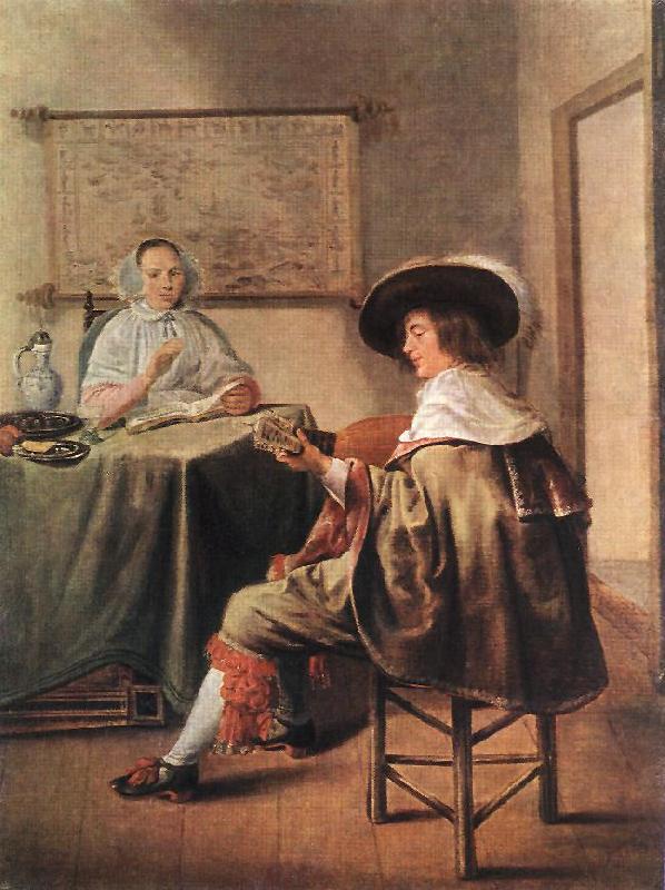 MOLENAER, Jan Miense The Music-Makers ag oil painting picture